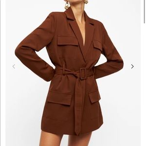 Lioness Trench Coat / Mini Dress